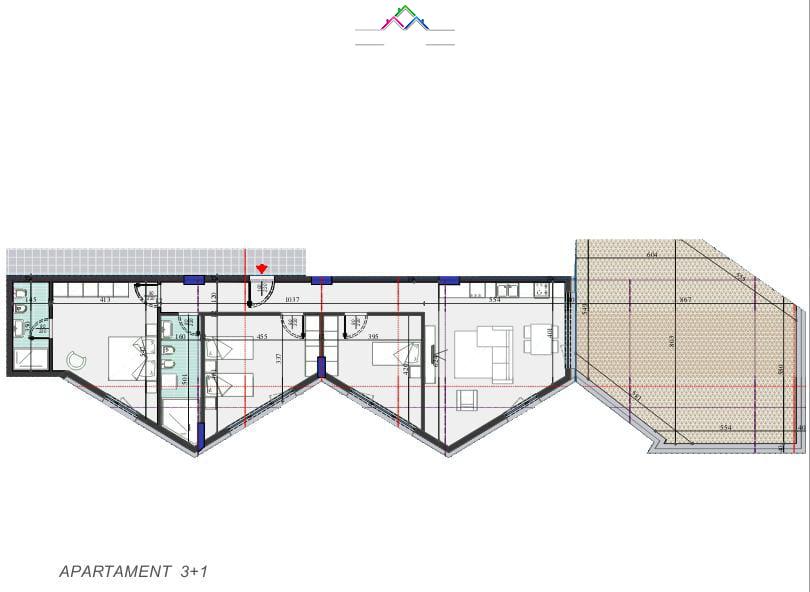 Apartament ne Shitje 3+1 Ne Rrugen Dritan Hoxha (ID B13076) Tirane