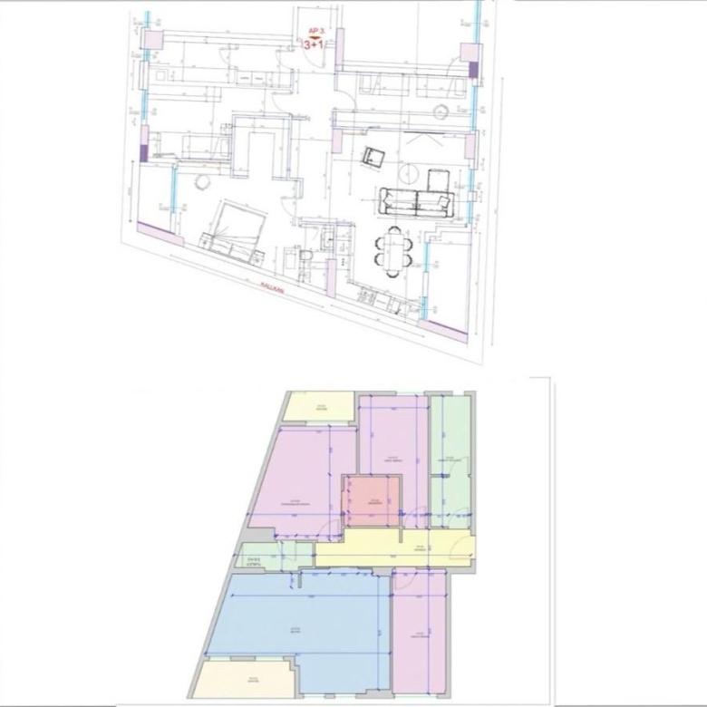 Apartament Ne Shitje 3+1+2 Tek Bulevardi i Ri (ID B13083) Tirane