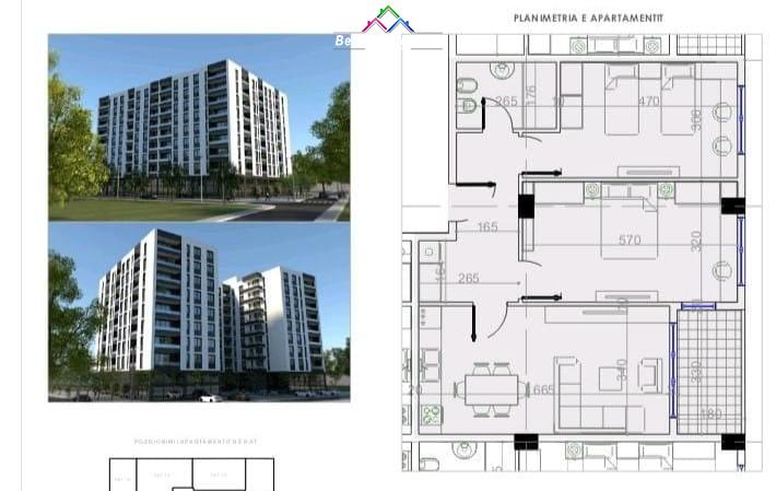Apartament Ne Shitje 2+1 Ne Paskuqan (ID B120641) Tirane
