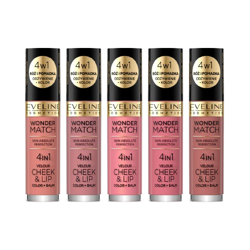 Eveline Wonder Match Liquid blush and lipstick 2in1