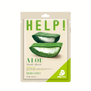 BERGAMO HELP ALOE VERA MASKE LETER PER FYTYREN