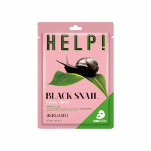 BERGAMO HELP BLACK SNAIL MASKE LETER PER FYTYREN