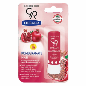 Golden Rose Lip Balm Pomegranate Spf 15