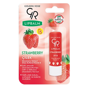 Golden Rose Lip Balm Strawberry Spf 15