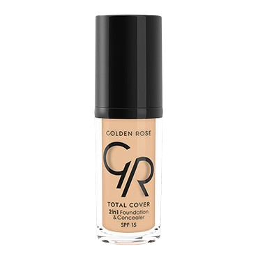 Golden Rose TOTAL COVER 2in1 Foundation & Concealer