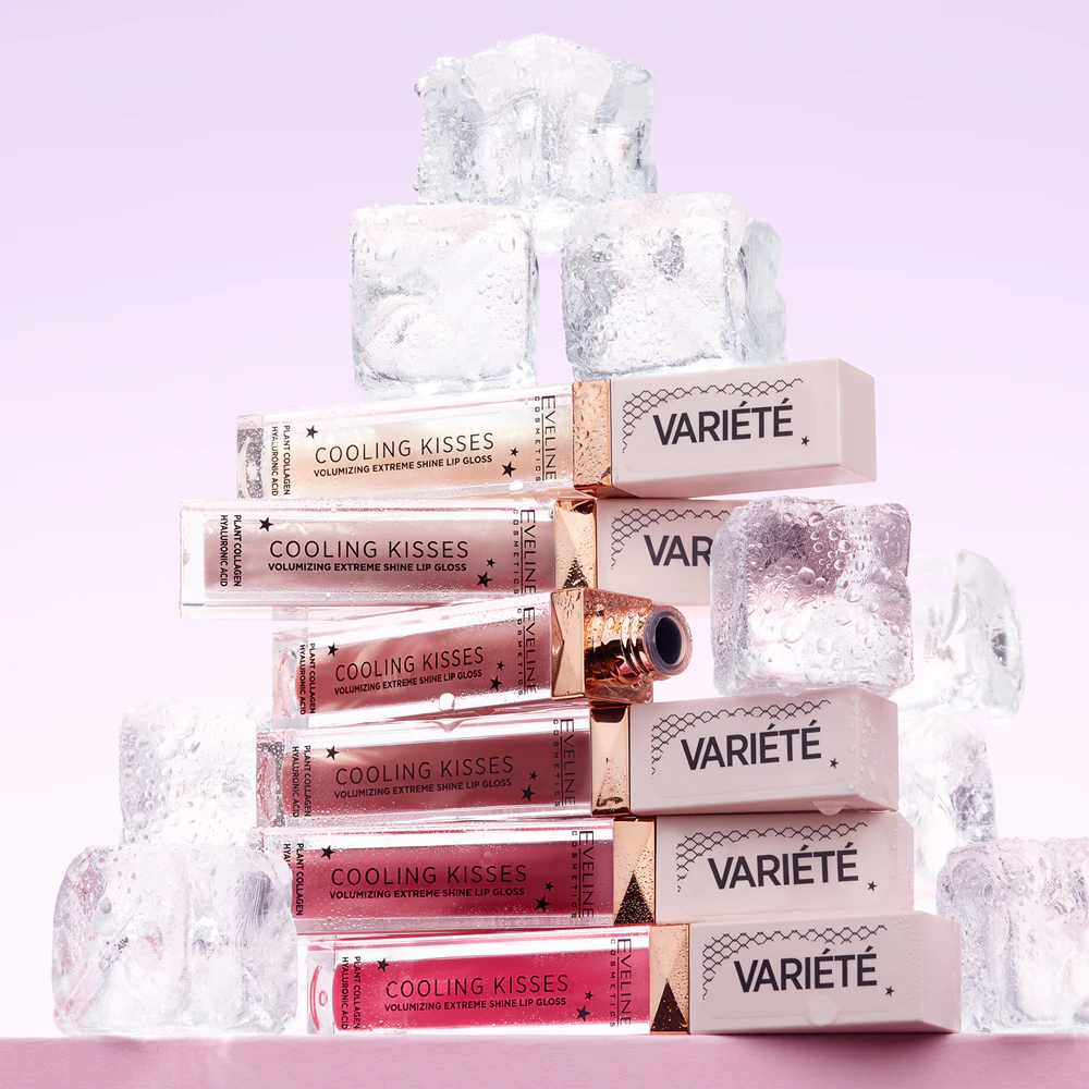 Eveline Cooling Kisses Volumizing lip gloss