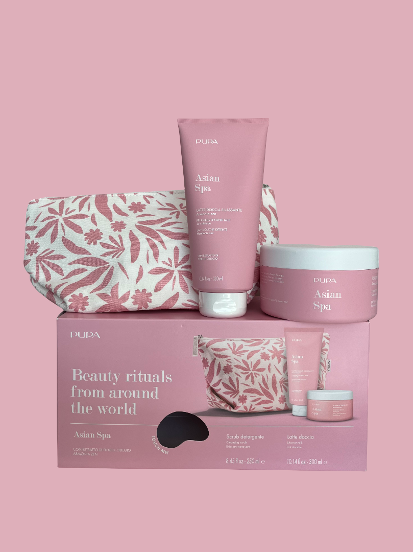Pupa Milano Asian Spa Kit Skrab & Shampo trupi