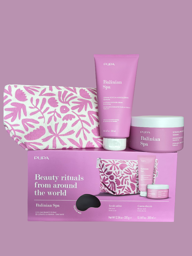 Pupa Milano Balinian Spa Kit Skrab & Shapo trupi