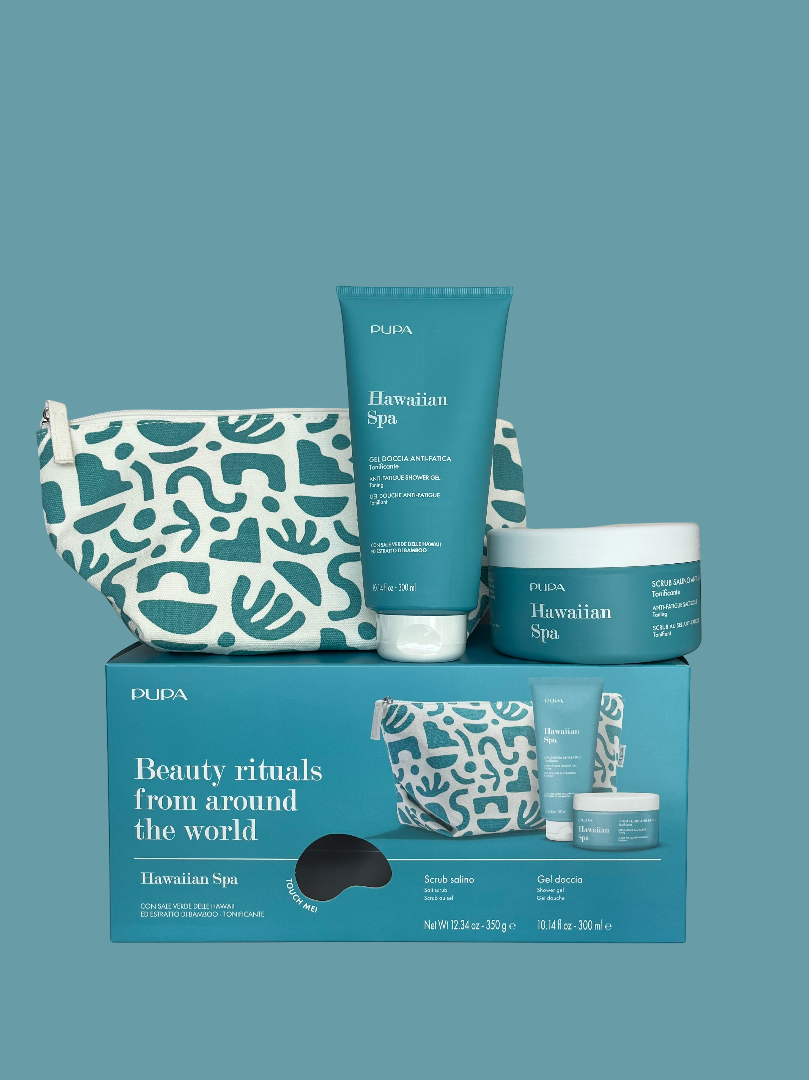 Pupa Milano Hawaiian Spa Kit Skrab & Shampo trupi