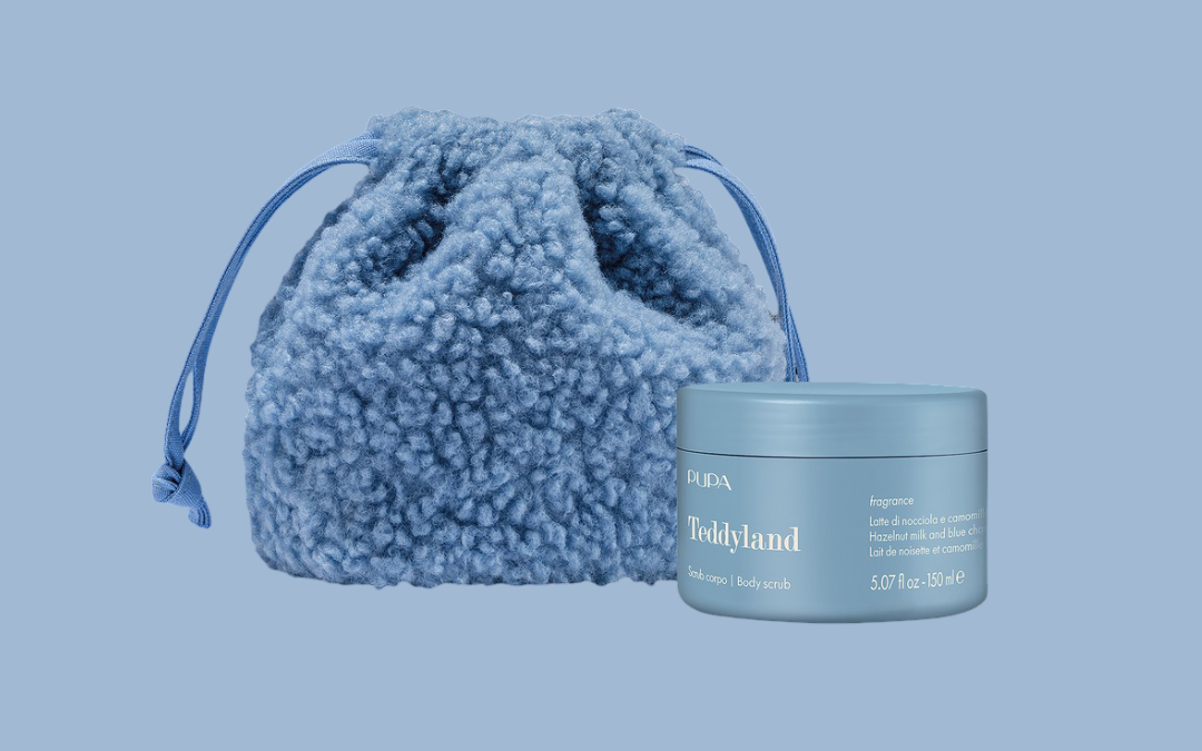 Pupa Milano TEDDYLAND Skrab trupi me kamomil blu