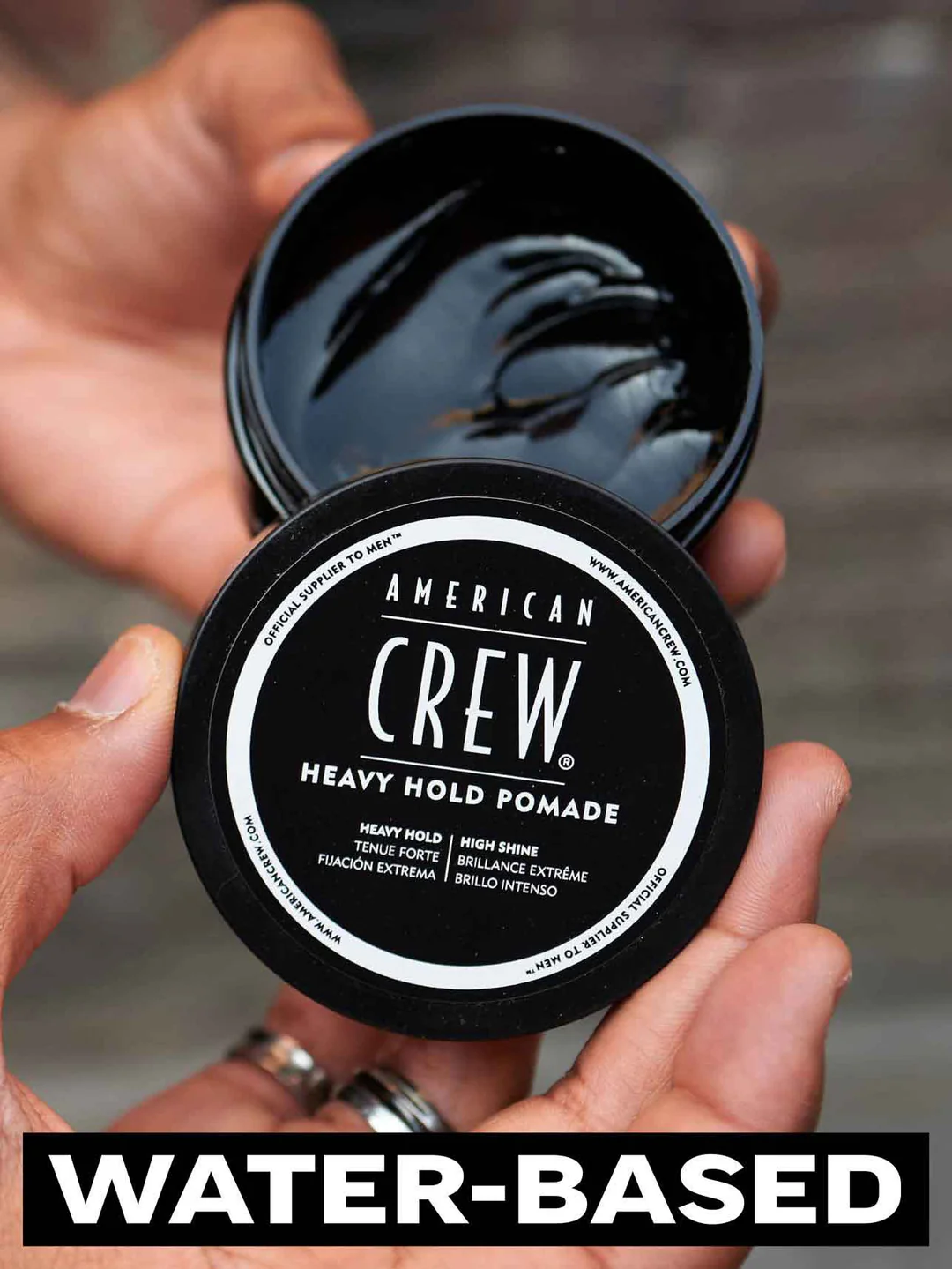 American Crew HEAVY HOLD Pomade 85gr - Image 2