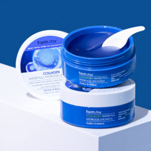 FARMSTAY COLLAGEN Aqua FULL HYDRO Gel EYE PATCH 60 pcs.