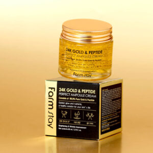 FARMSTAY 24K GOLD & PEPTIDE PERFECT AMPOULE CREAM 80 ml