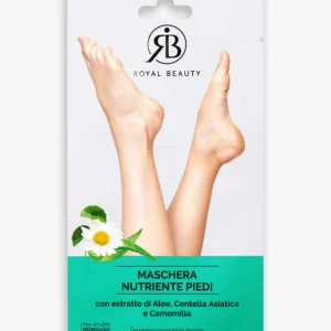Royal Beauty Maskë ushqyese për këmbët me ekstrakt aloe